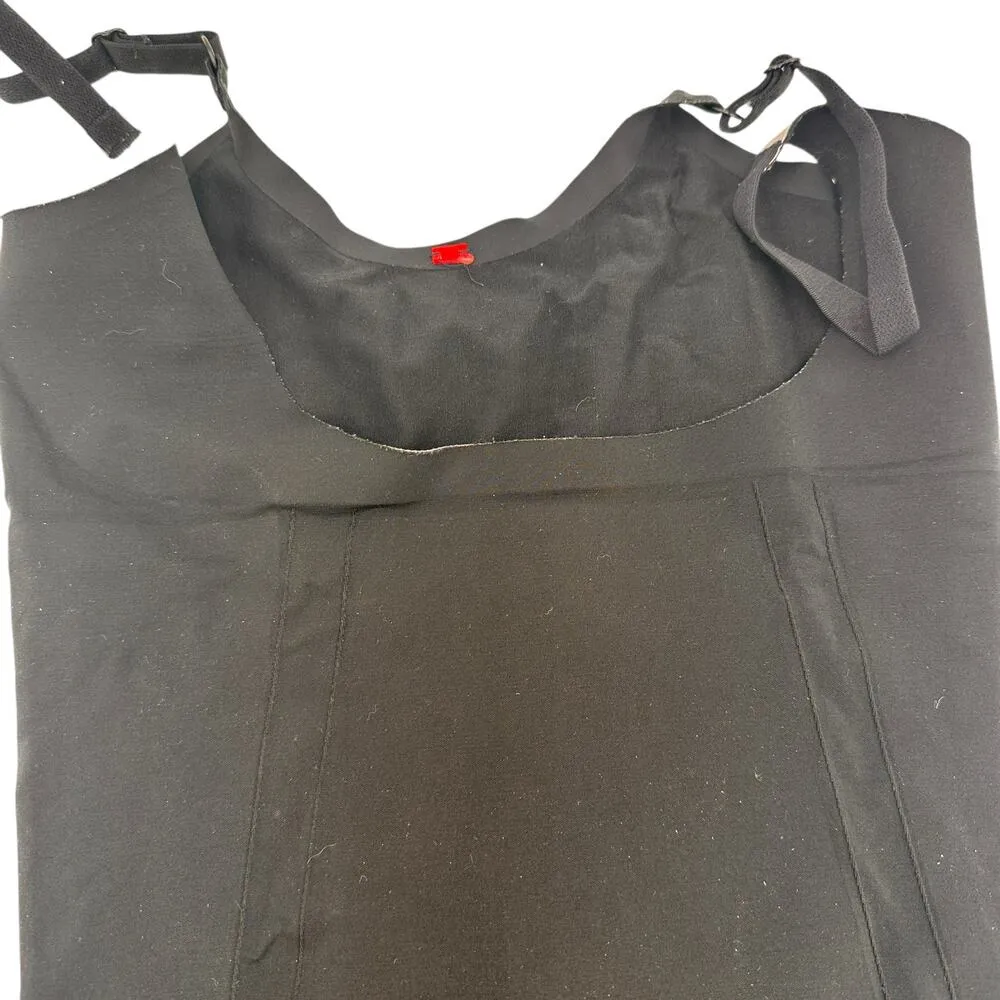 Spanx  Open Bust Mid-Thigh Black Bodysuit - Image 3