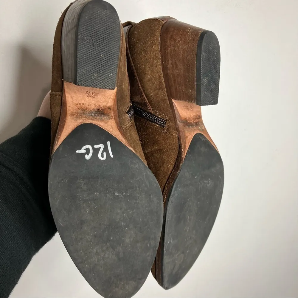 Aquatalia brown suede ankle boots size‎ 6.5 - Image 7