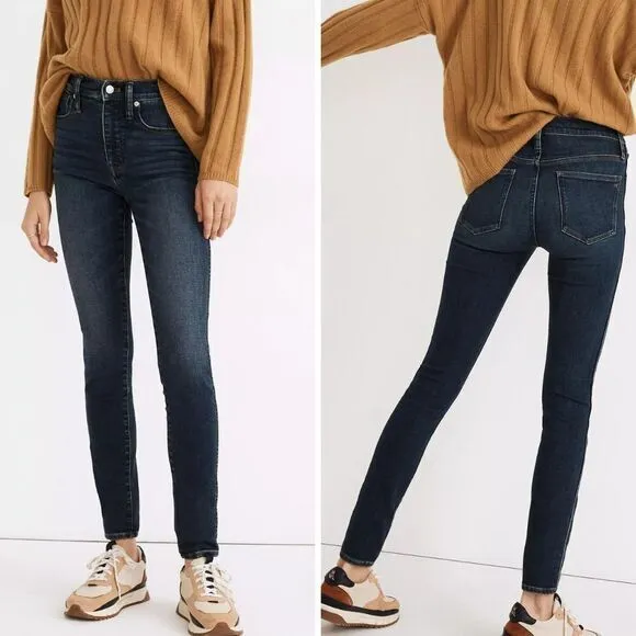 NEW Madewell 10" High-Rise Skinny Jeans in Marengo Wash: Instacozy Edition,‎ 27 - Image 2