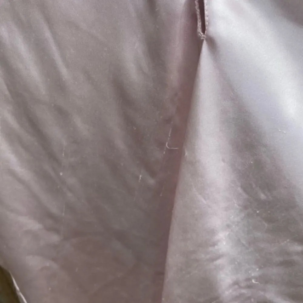 Oscar de la Renta Pink Label Baby Pink Short Satin Above Knee Gown - Image 5