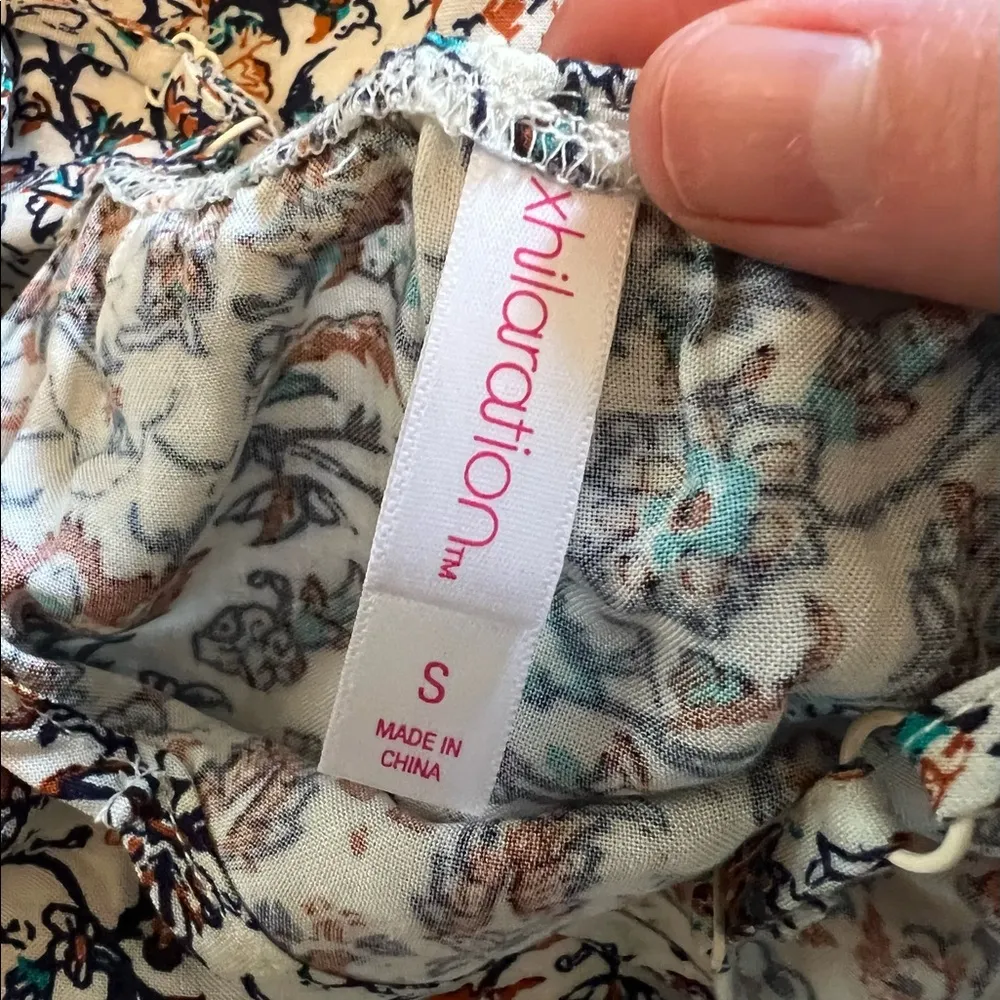 Xhilaration Romper Elephant Asian Flair Accents Elephants Size Small NWT - Image 16