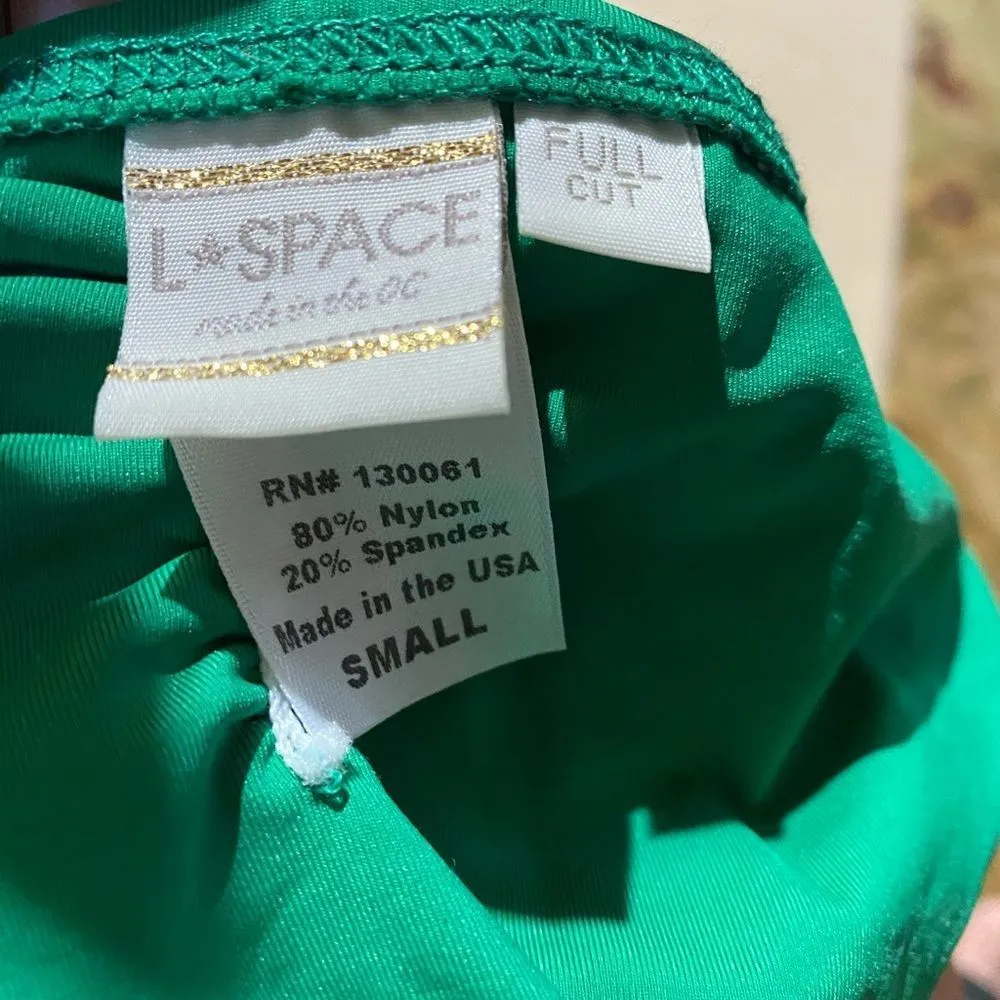 l*space L* Full Cut‎ Bikini Bottom Green - Image 5