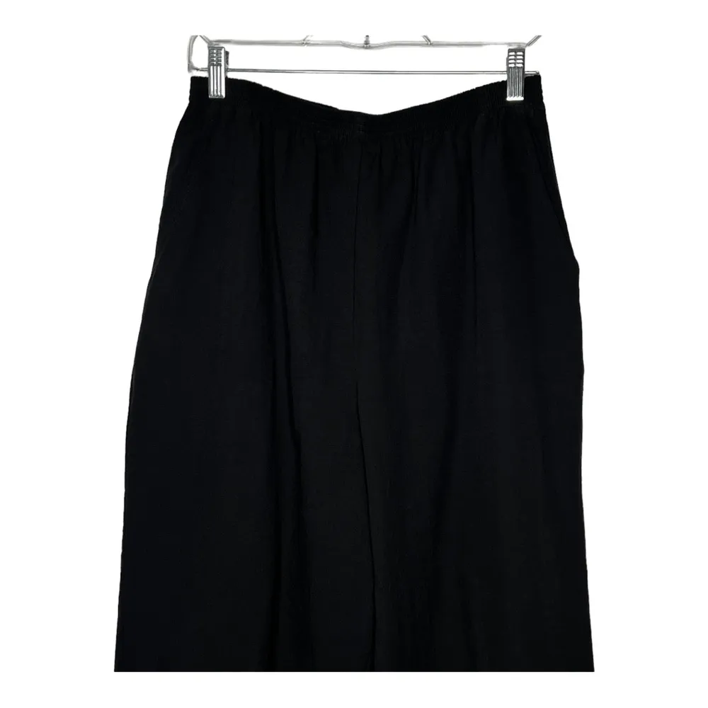 Vintage Teddi Pantsuit‎ Black Size L - Image 7