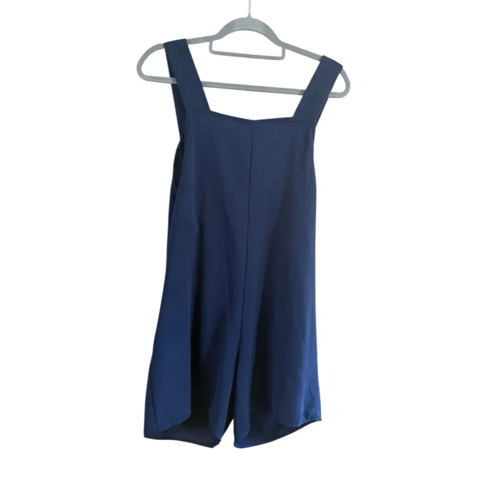 Women's EMERY ROSE Navy Blue Romper L Size L - Image 3