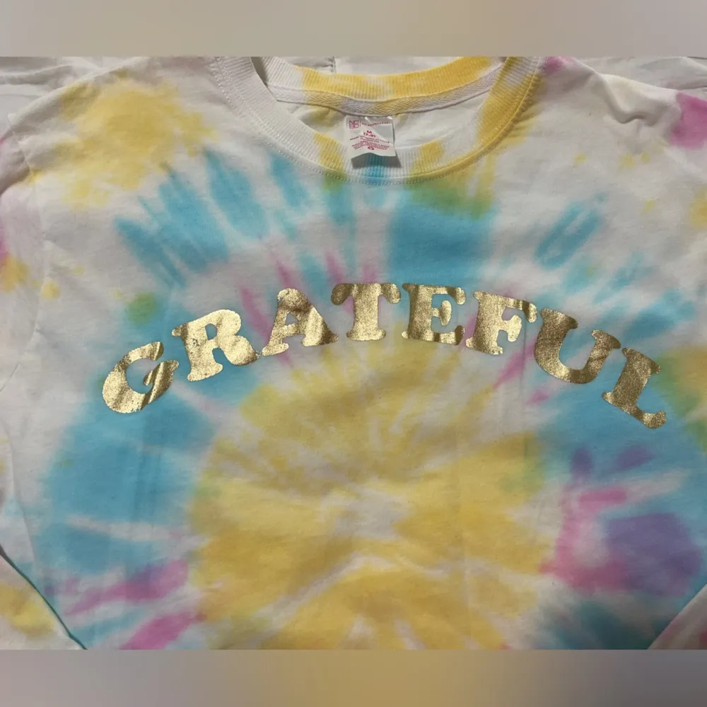 Tie dye Long sleeve Grateful Shirt - Image 2