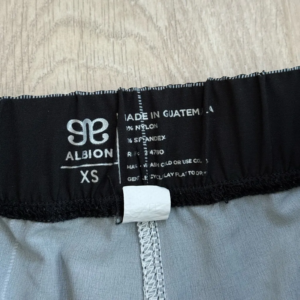 Albion Fit Jetsetter Windowpane Grid Plaid Joggers | Black/White | XS Tall Black - Image 8