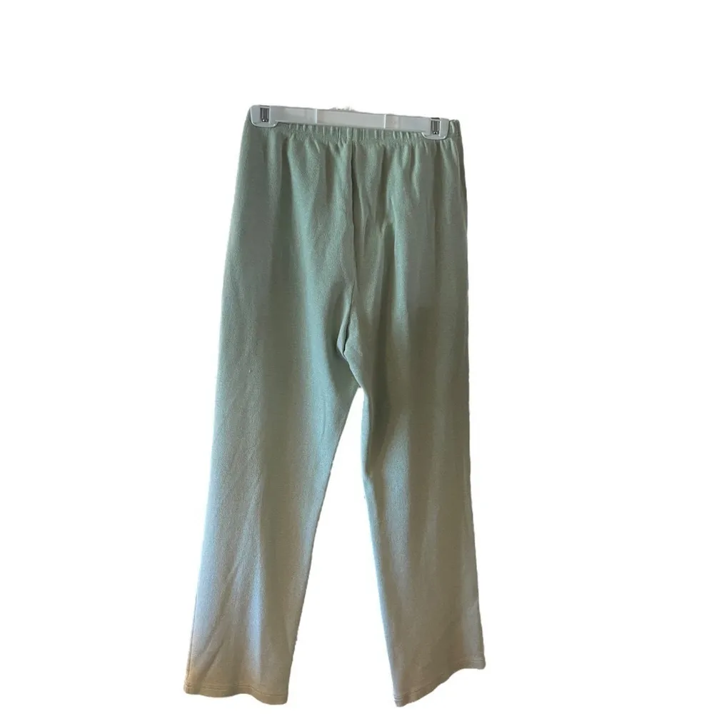 Drawers & Damon Sage green cotton blend lounge set Athleisure Loungewear Size M - Image 12