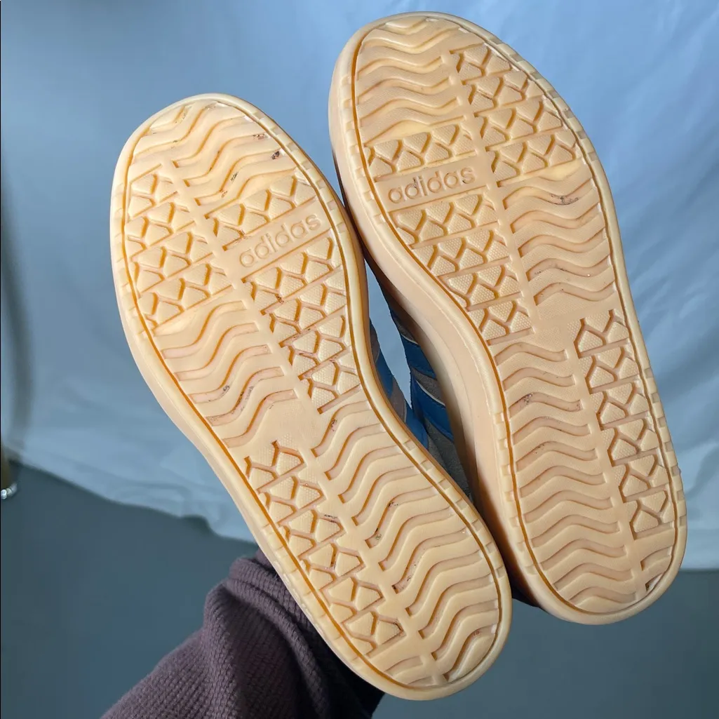 ADIDAS WOMENS COURT BOLD HALO BLUE BURST SNEAKER 7 - Image 6