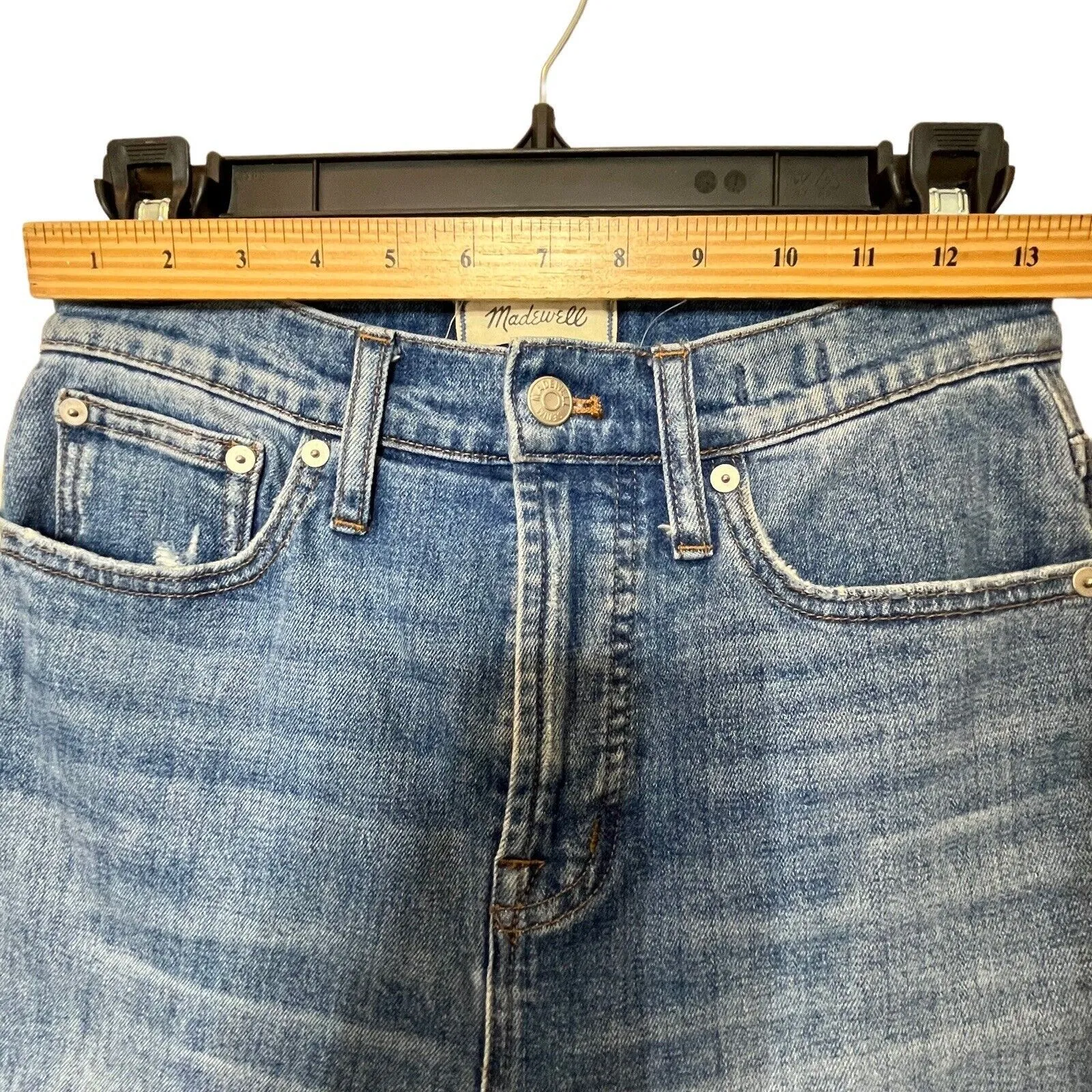 Madewell The Perfect Vintage Jeans Women’s Size 26 Parnell Wash High Rise - Image 11