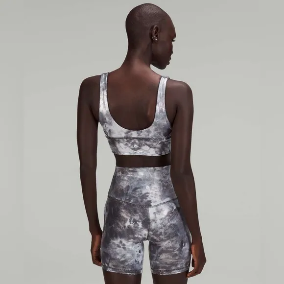 Lululemon Align Bra Shine A/B - Diamond Dye Starlight Graphite Grey Diffuse - 8 - Image 2