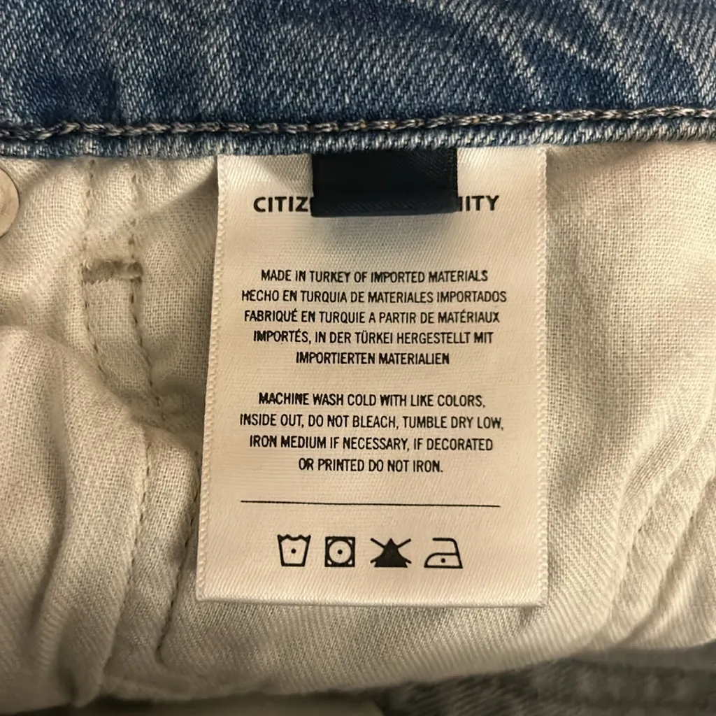 Citizens of Humanity Women’s Charlotte Crop‎ High Rise Jeans Size 30 - Image 11