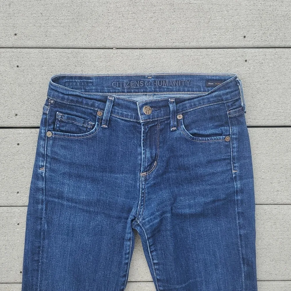 Citizens of Humanity Elson Medium Rise Straight Leg Jeans - Image 3