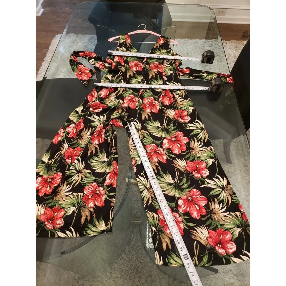 Expo Black Floral Hibiscus V - Image 6