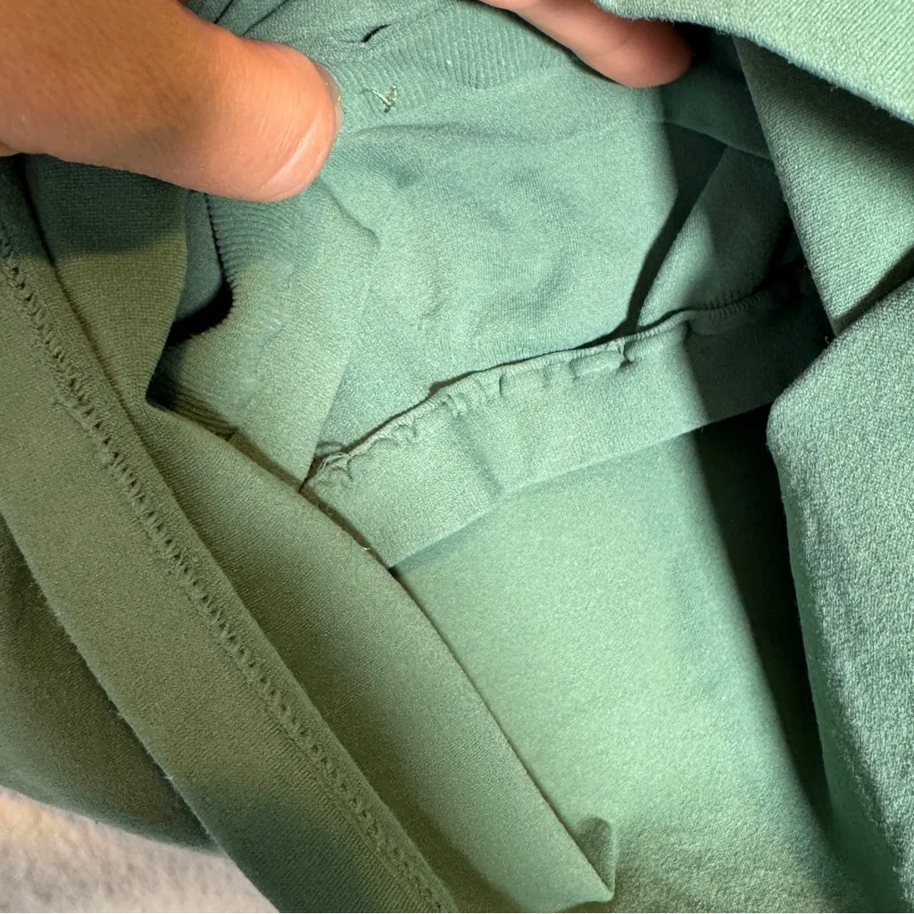 Intimately Free People Green Square Neck Long Sleeve Shirt Womens L Gorpcore Top - Image 5