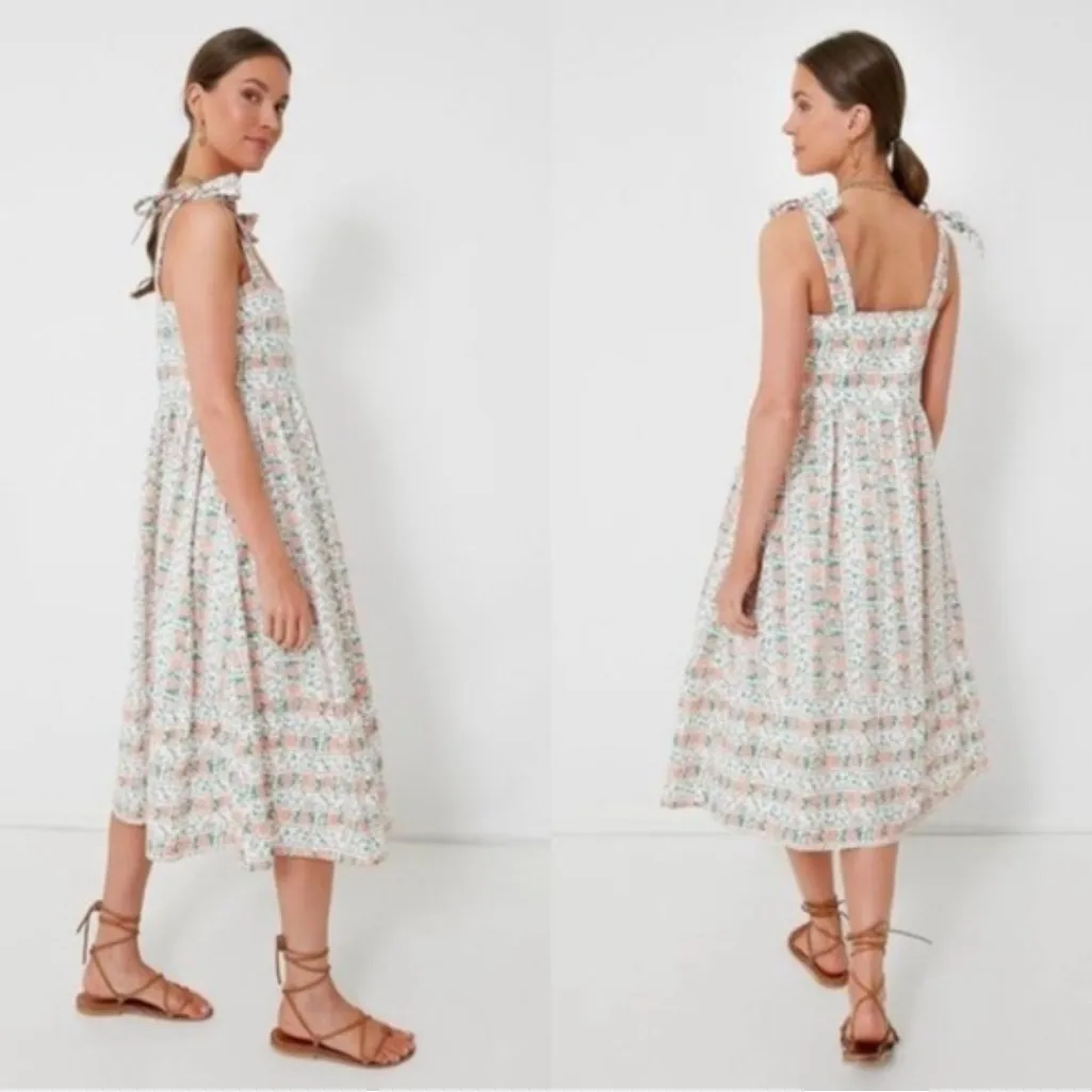 Tuckernuck Hyacinth House Lupine Dress White - Image 6