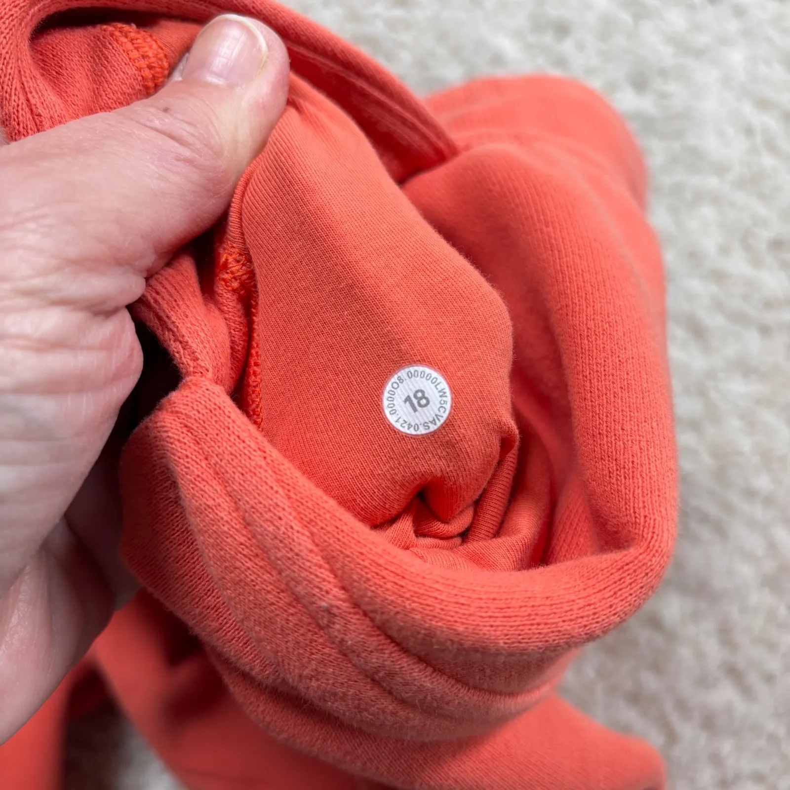 Lululemon Align High Rise Jogger Pants Coral Orange Size 18 Athletic Casual - Image 6