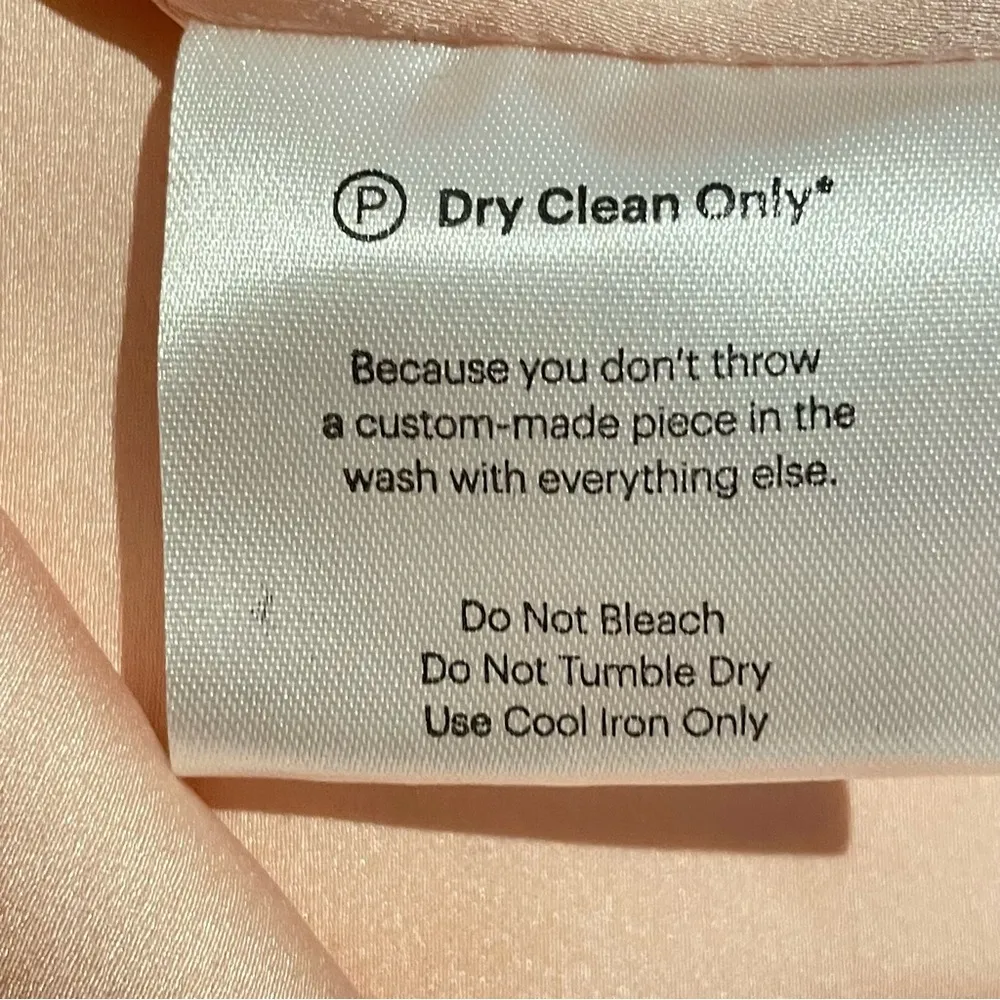 Fame & Partners Libra Satin Cowl Neck Pink Dress size 6 - Image 16