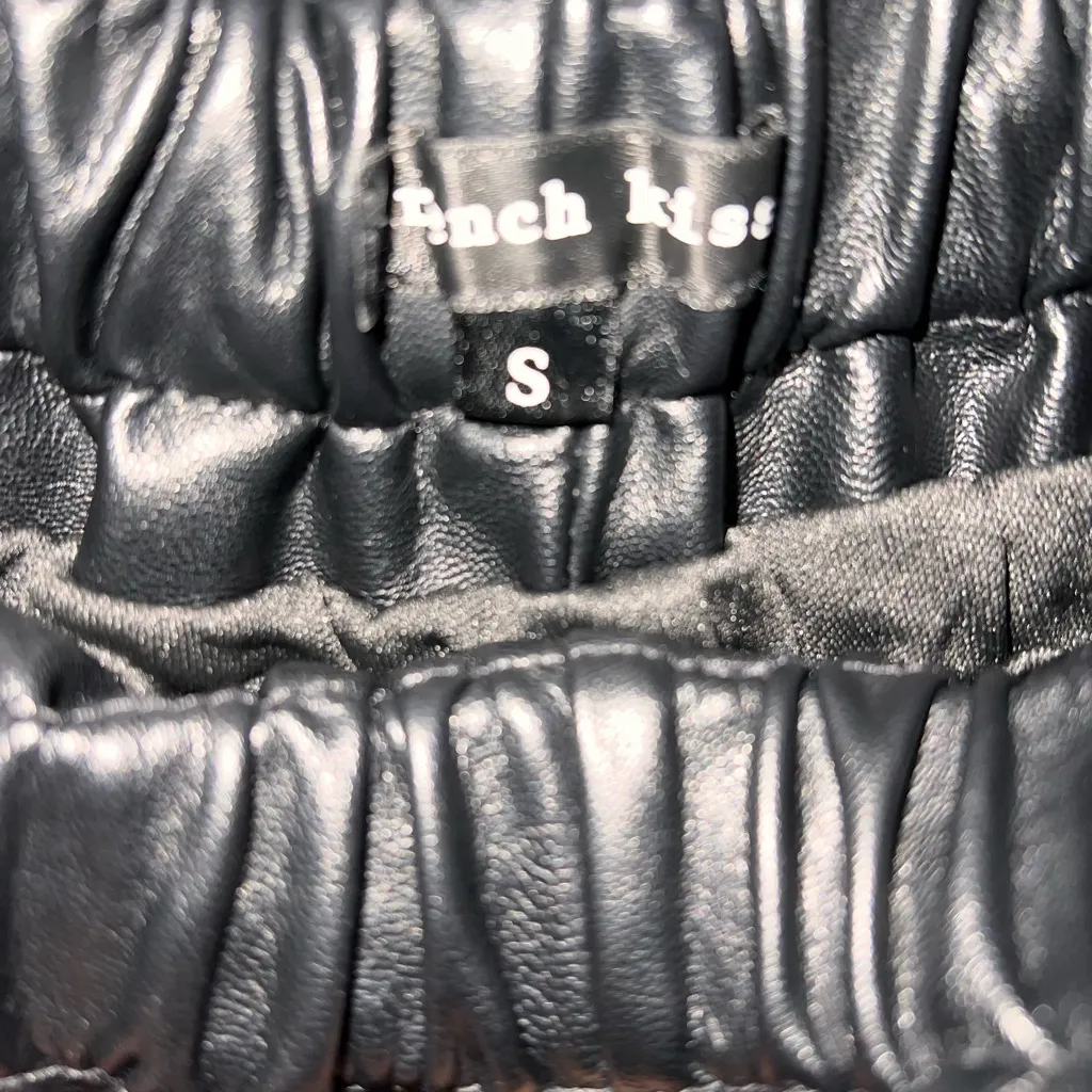 French Kiss🦎Leather Cargo Shorts🦎 - Image 4