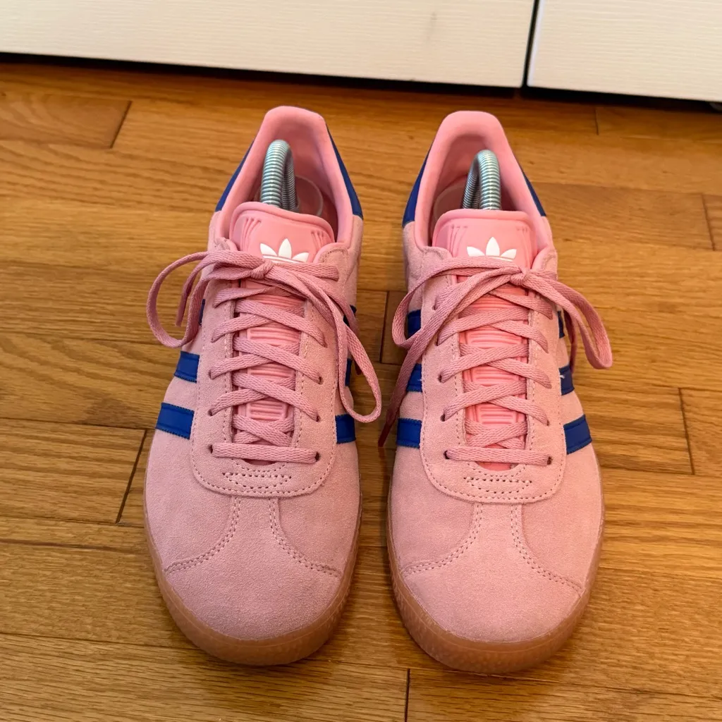 Adidas Gazelle Semi Pink Spark/Lucid Blue/Gum - Image 4