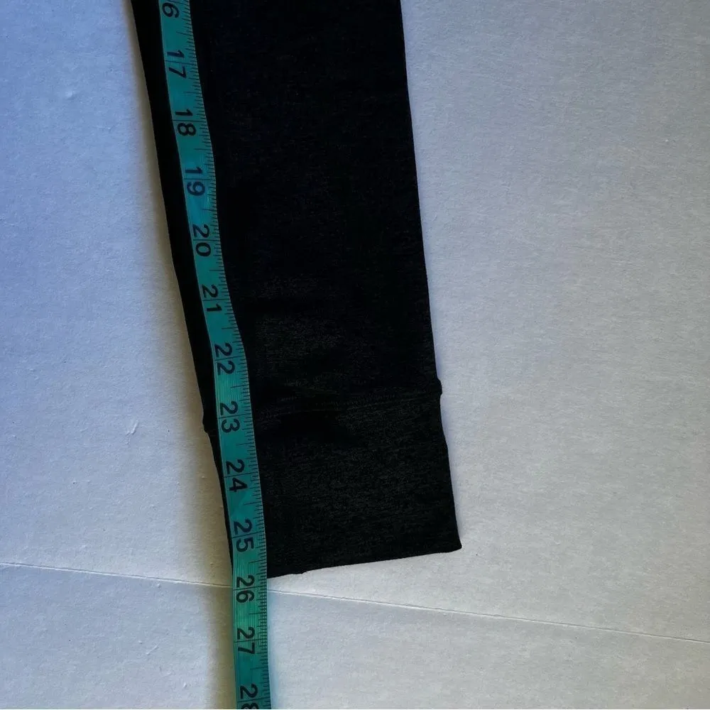 Calme Johnny Was Ease Space Dye High Waist Leggings Grey Size X-Small NWT - Image 8