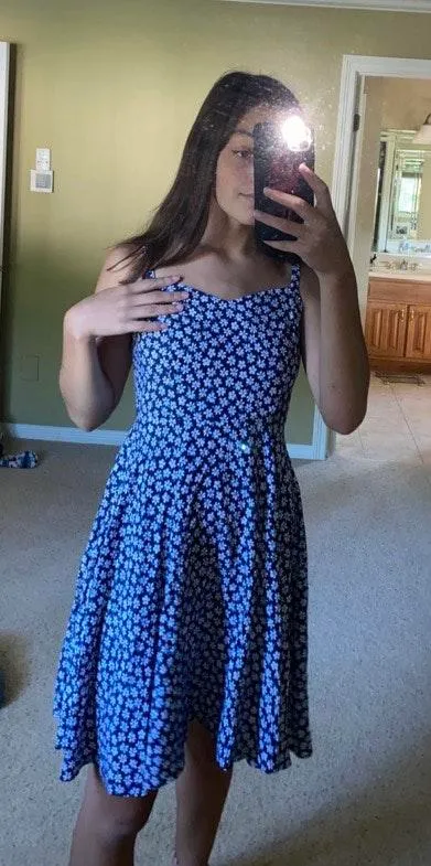 Old Navy Blue Dress - Image 2