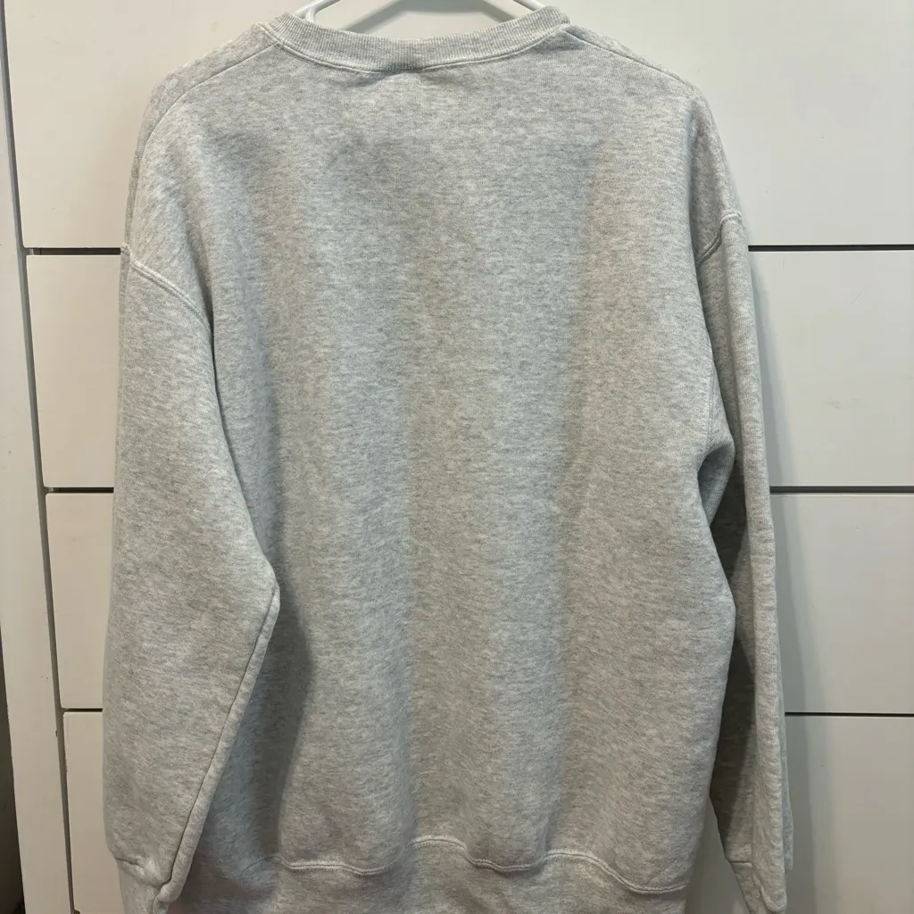 Vintage Terrier Crewneck Sweatshirt Gray Size L - Image 5