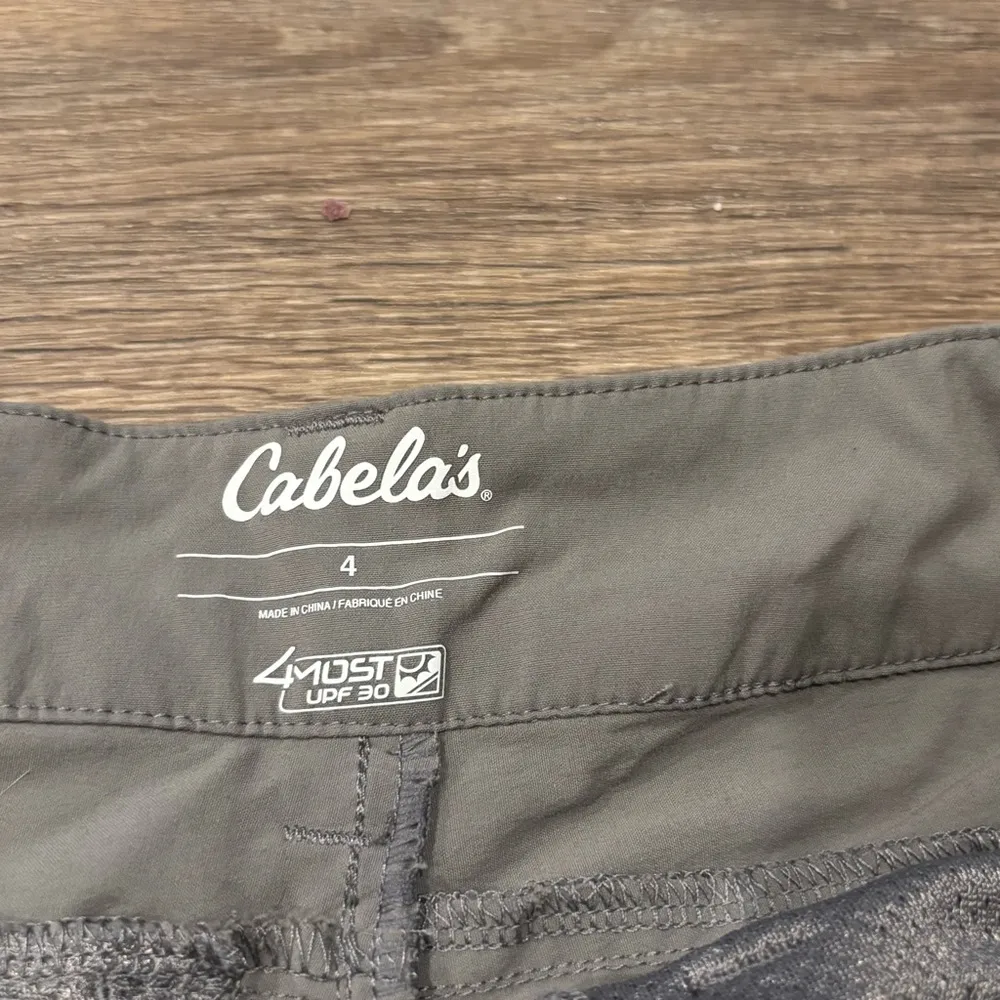 Cabela’s Women’s Hiking Pants – Gray – Size 4 – UPF 30 4MOST Casual Sportwear - Image 4