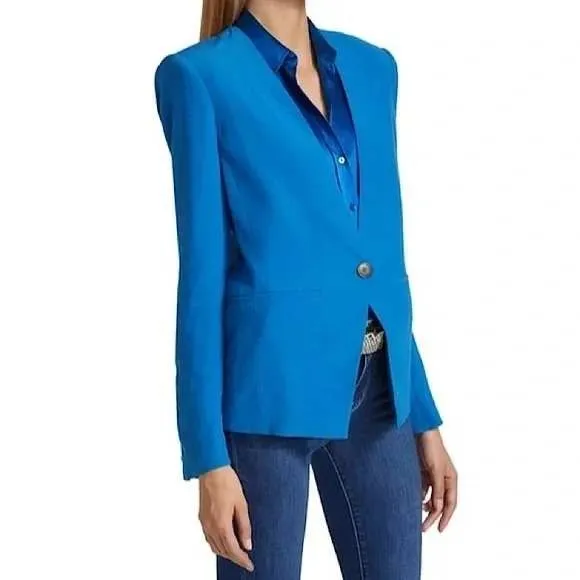 L'AGENCE Eletta Collarless Blazer Size 8 - Image 4