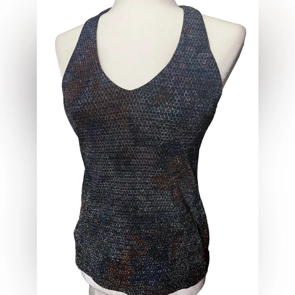 Drew Sparkly Iridescent Halter Top  S - Image 2