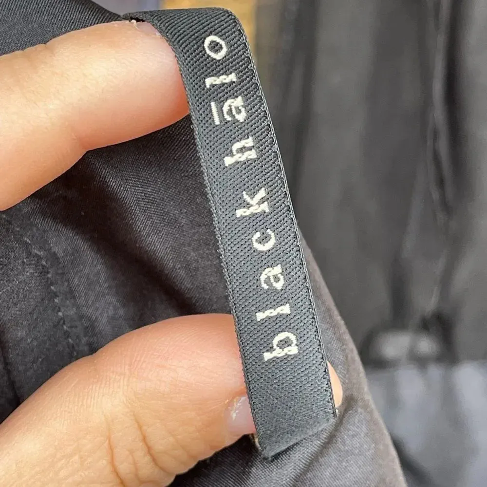 Black Halo halter babydoll dress size small - Image 8