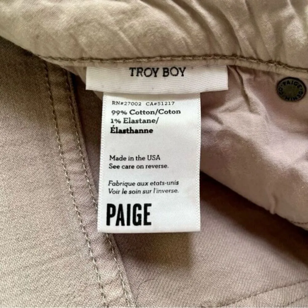 Paige Troy Boy Boyfriend‎ Skinny Jeans in Lavender Size 26 - Image 7