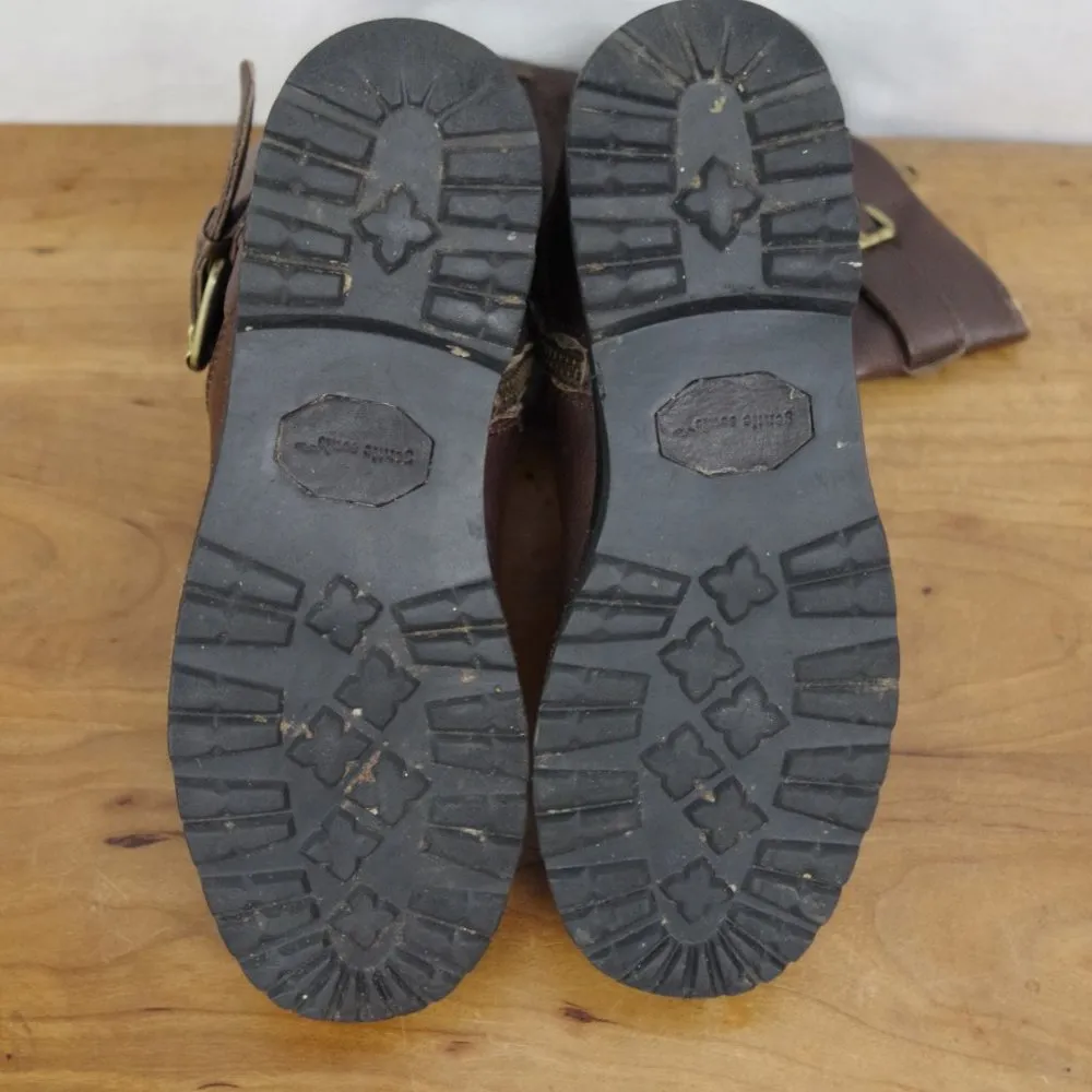 Kenneth Cole Gentle Souls Leather Side Zip Moto Fashion Boots Size 7M - Image 3