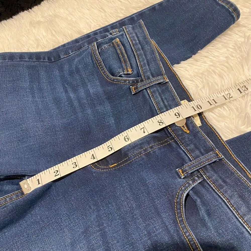 L'agence Brigitte Skinny Mid Rise Jeans in Bay Blue Size 29 - Image 5