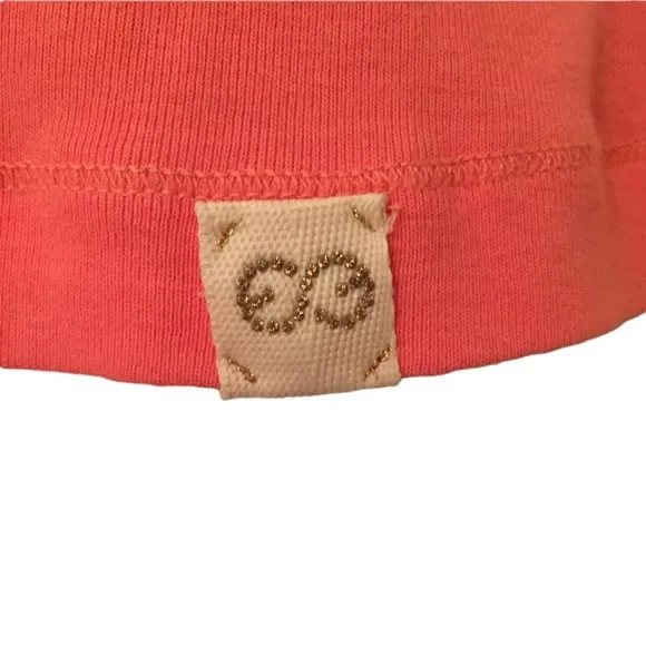 Escada‎ Sport Coral Tee Shirt Size S Pink - Image 5