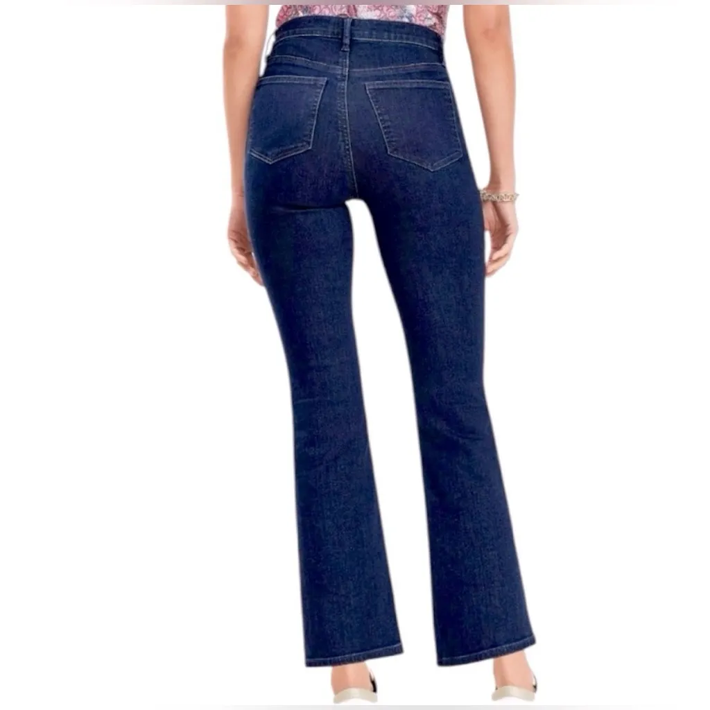 Loft  Dark Indigo Cropped Jeans - Image 2