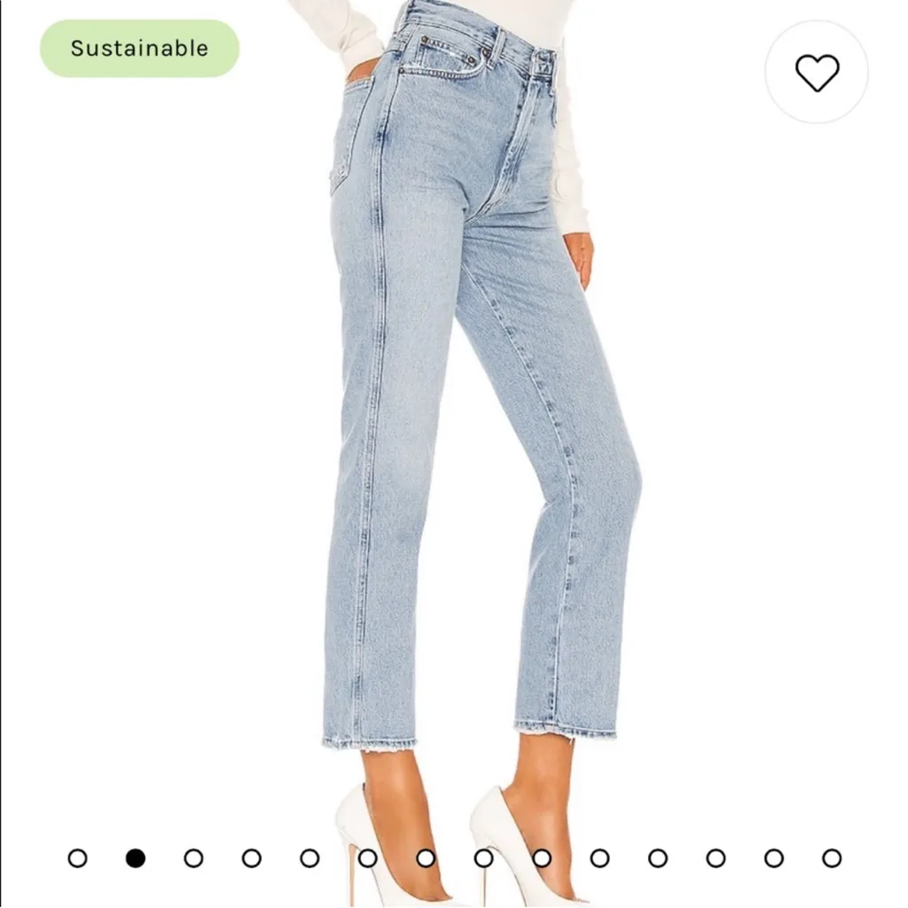 Agolde pinch waist jeans - Image 2