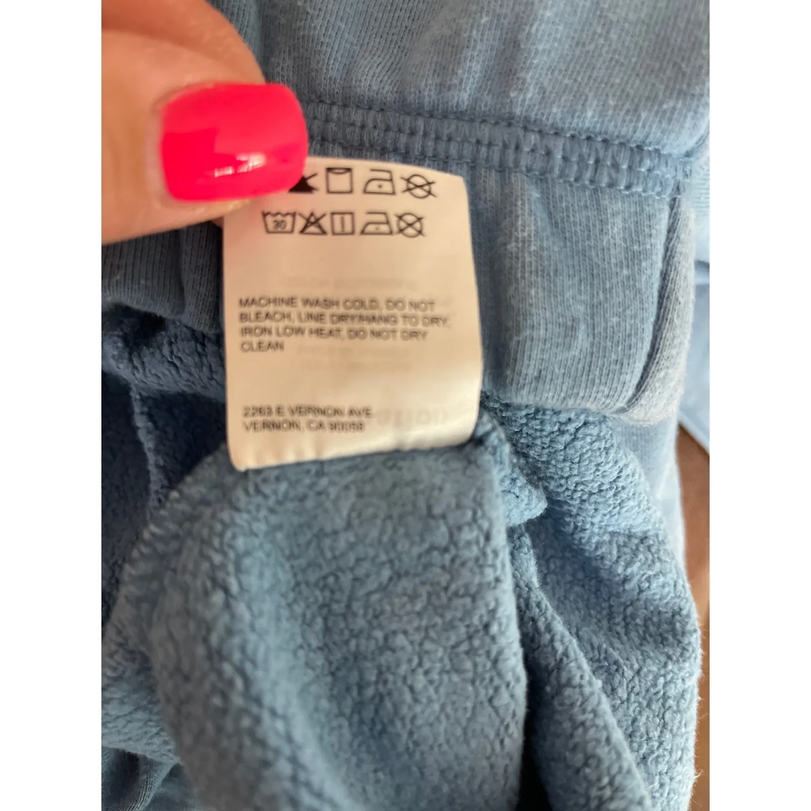 Reformation Jeans Classic Jogger Sweatpants‎ in Parisian Blue Size XS - Image 11