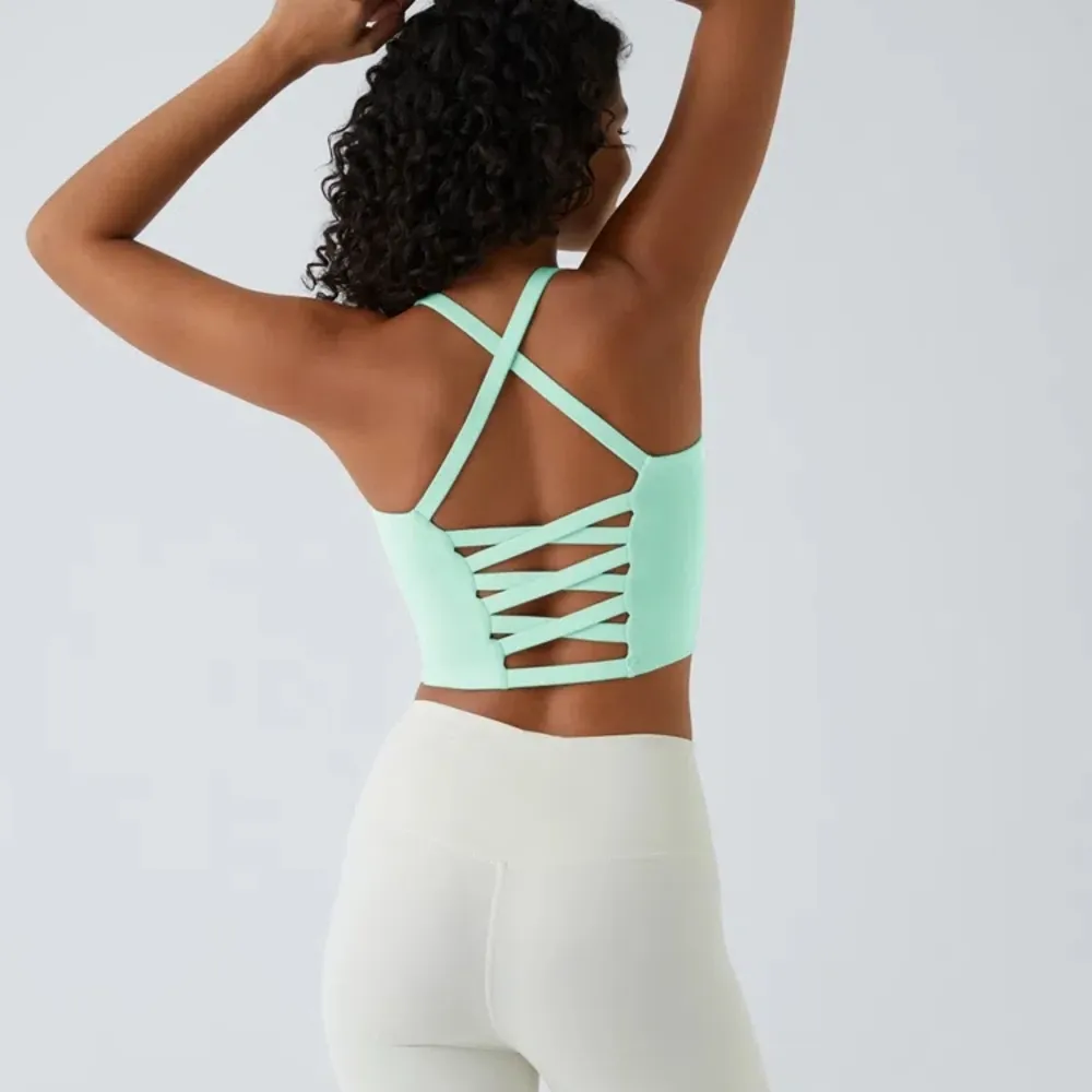 Halara Mint Green Crop Top - Image 3