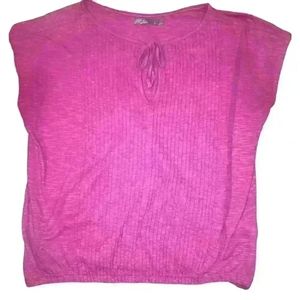 PRANA Women's Ocupas Popover Top in Orchid Bloom Size Small EXC CON - Image 4