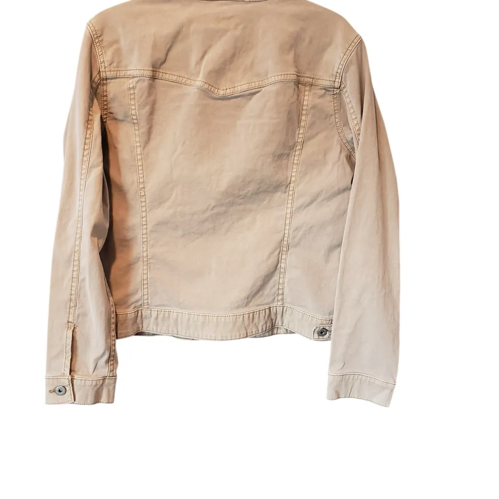 Levi's  Beige Jean Jacket xl - Image 3
