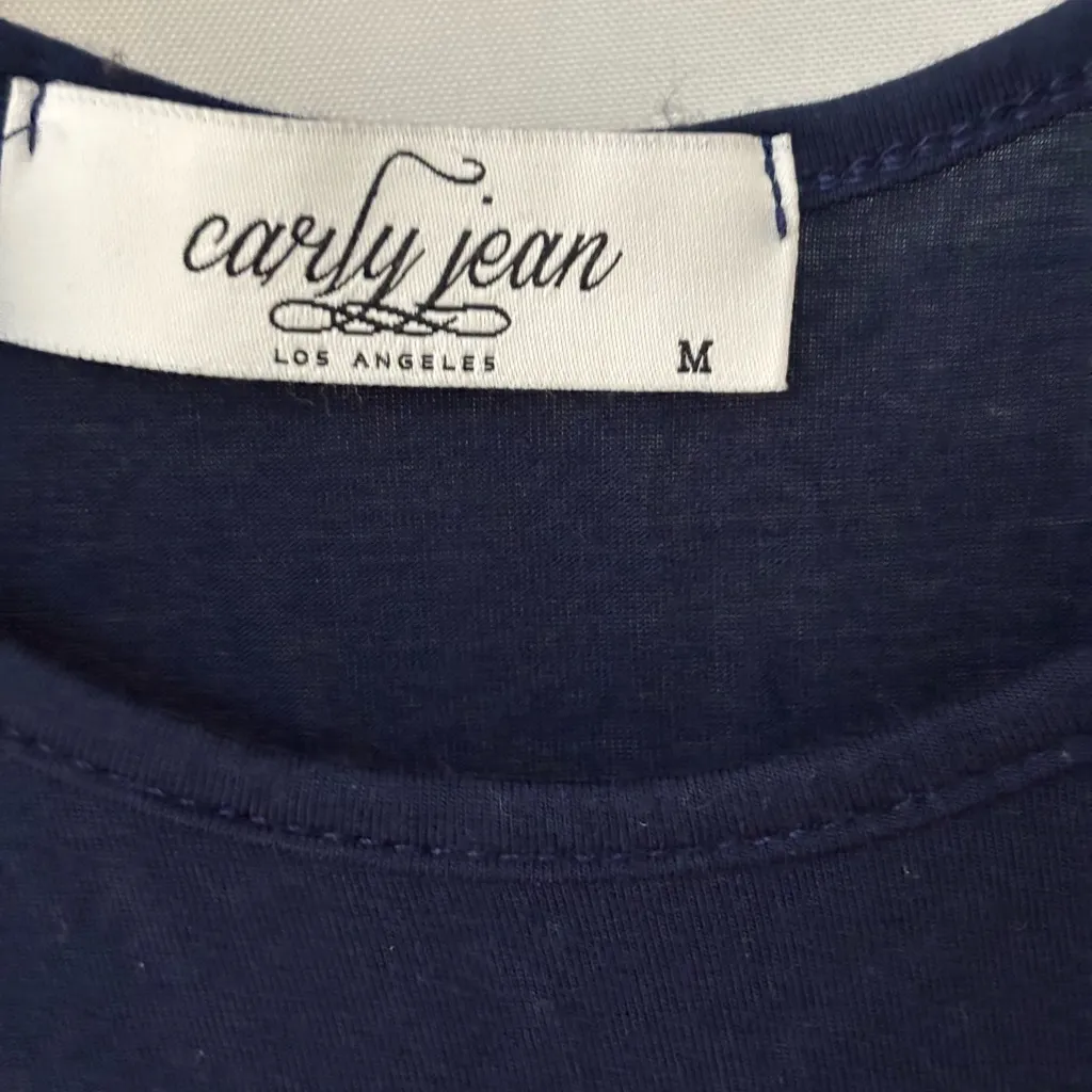 Cathy Jean Deep Blue Tank Top - Image 3