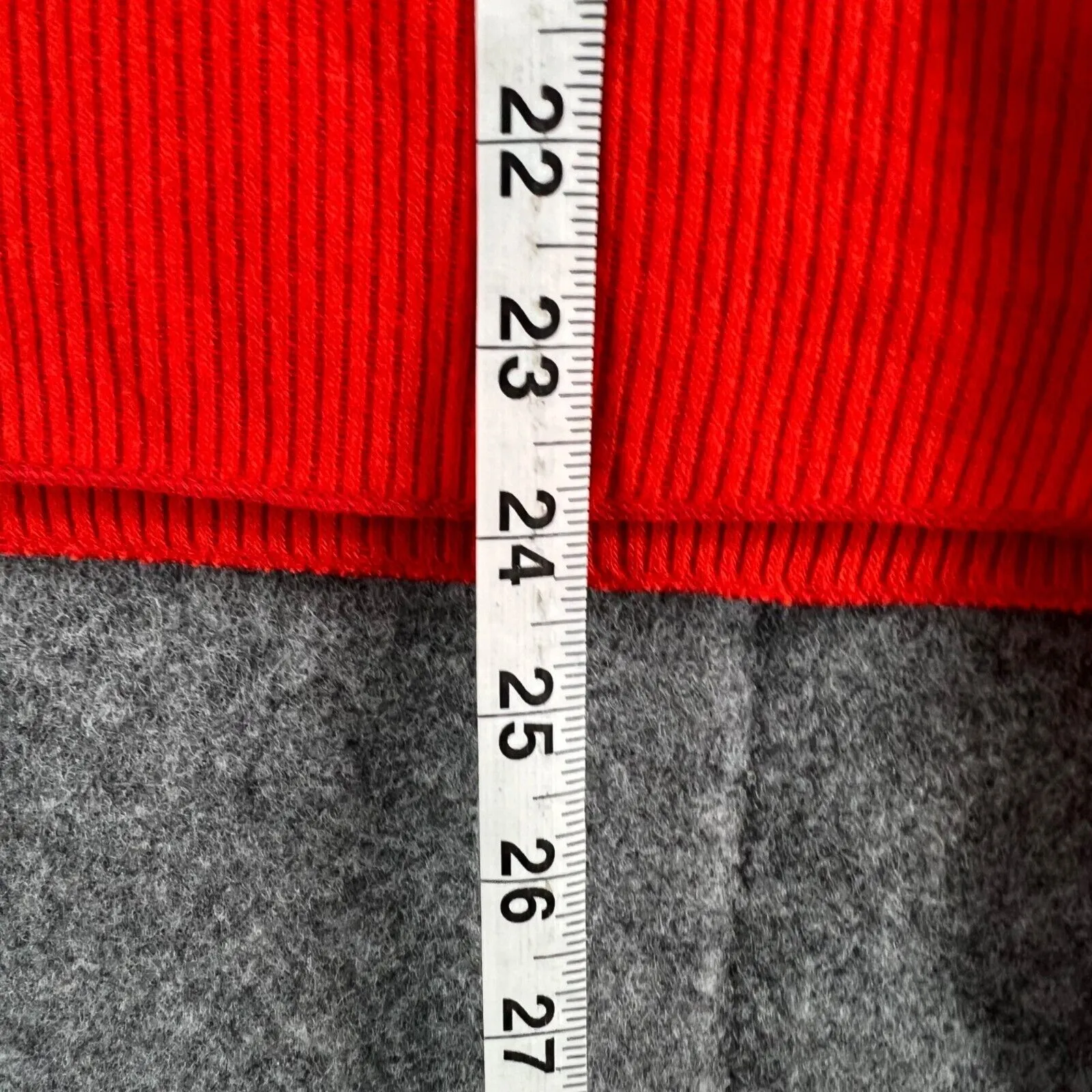 LNA Revolve Cori Sweater Rib Top Womens 1X Tomato Red Cutout Fitted Sexy NEW - Image 9