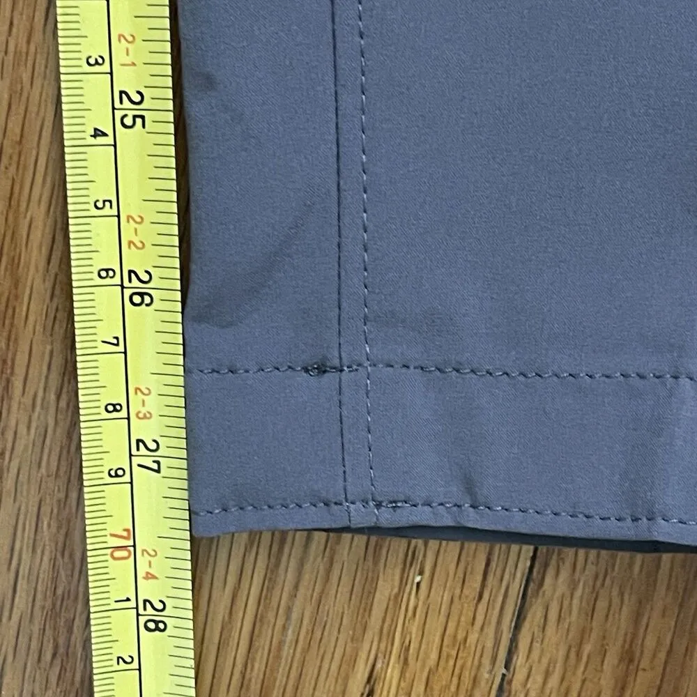 ATHLETA Midtown Ankle Pant Size 8 Silver Bells Gray‎ Jogger Travel Workout Crop - Image 8