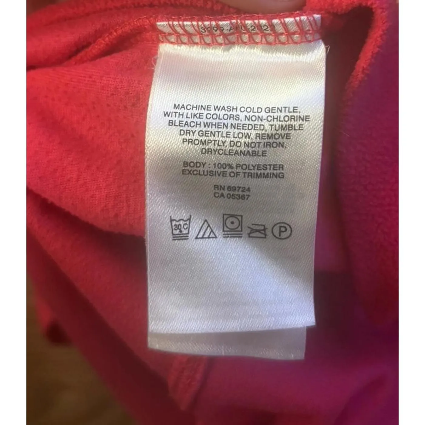 Columbia Fleece Half Zip Pullover Size Medium - Image 6