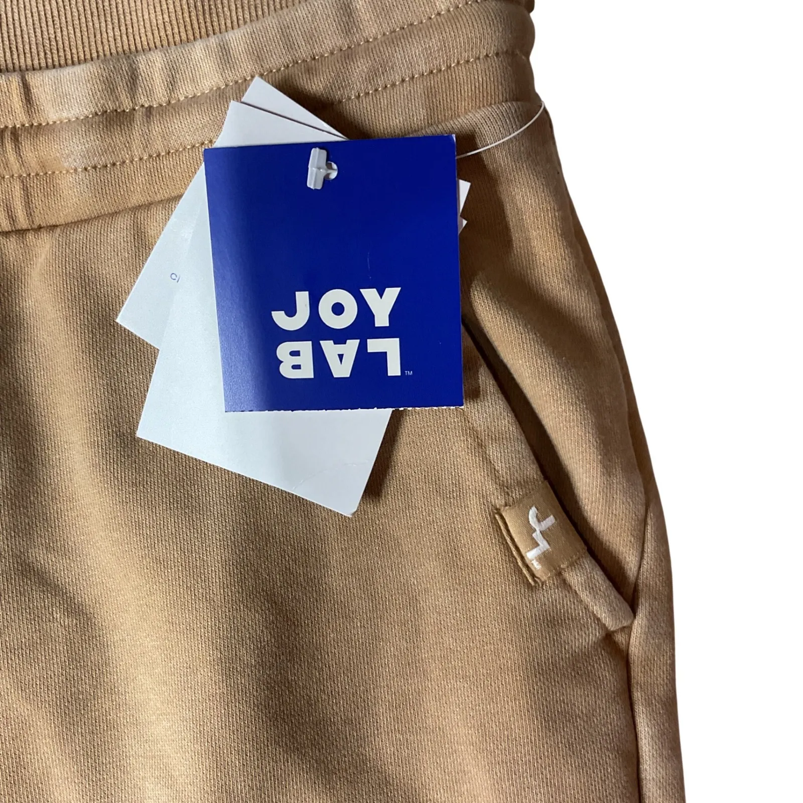 JoyLab Women's High Rise Straight Leg Casual Open Bottom Fleece Pants Size S NWT - Image 3