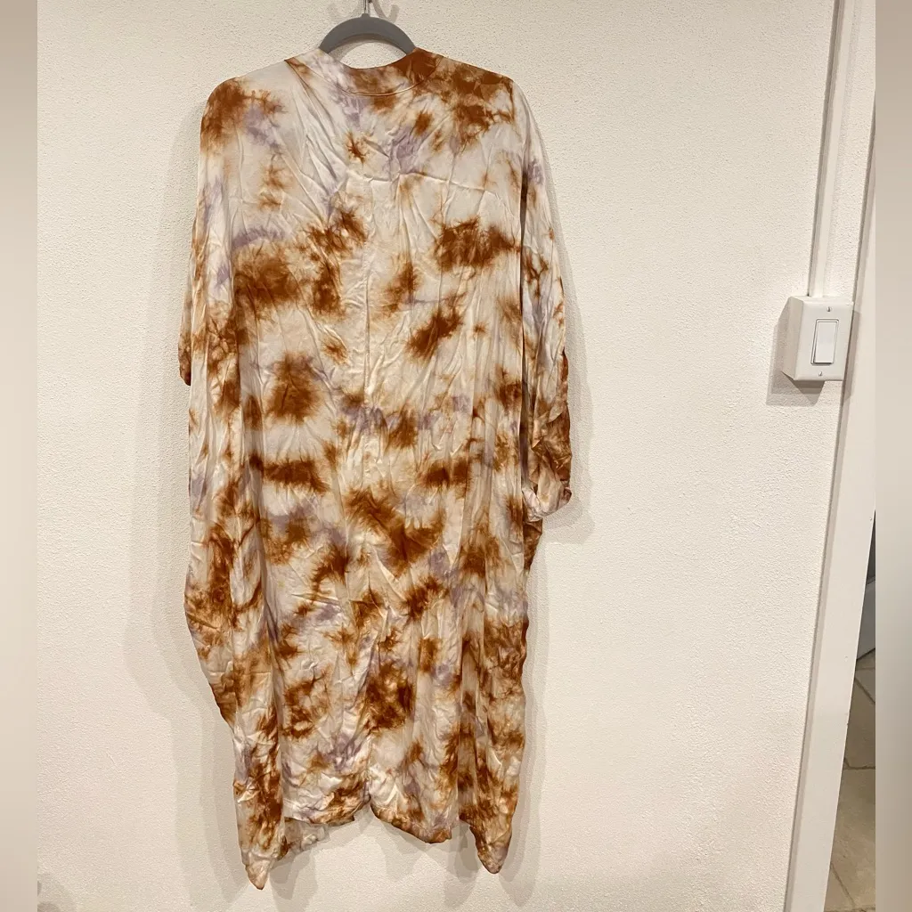 Young Fabulous & Broke Kana Kimono Duster in Thistle Cosmic Wash One Size - Image 4