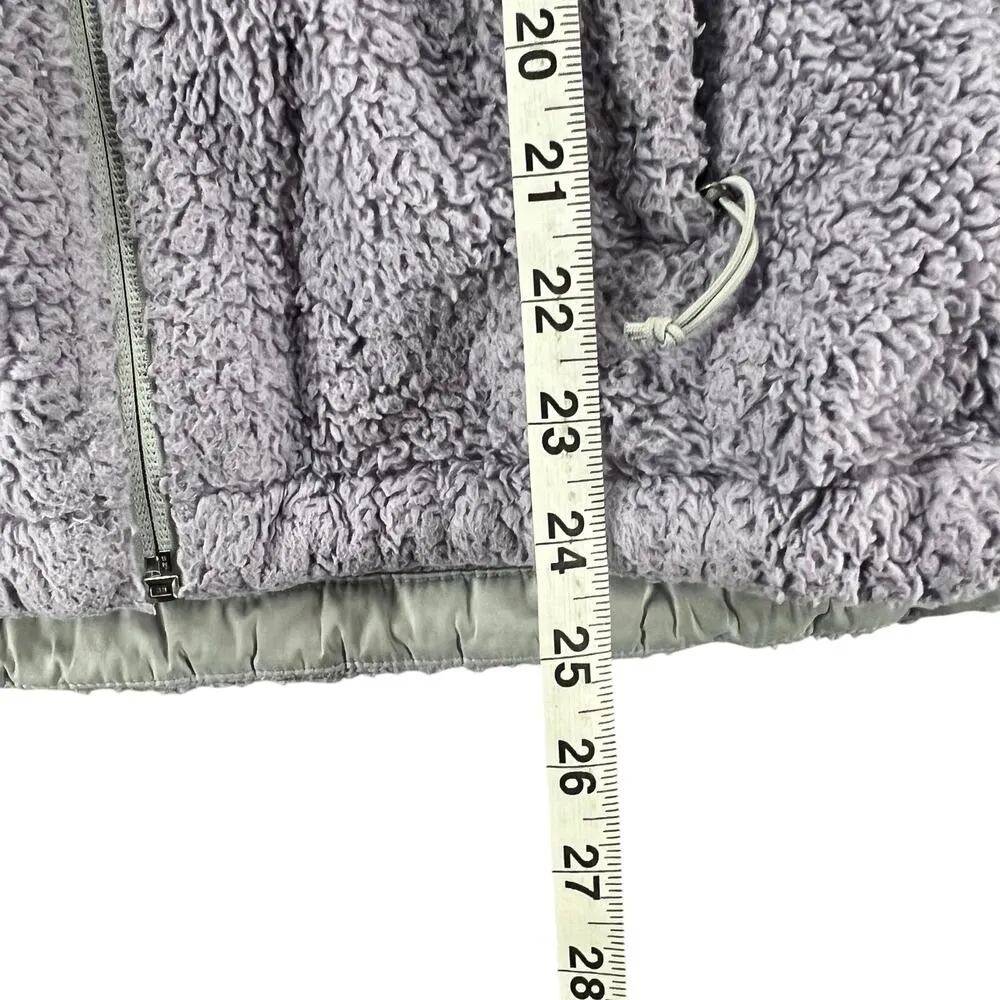 The North Face Osito Fleece Jacket Womens M Purple Full Zip Pockets Outdoors - Image 10