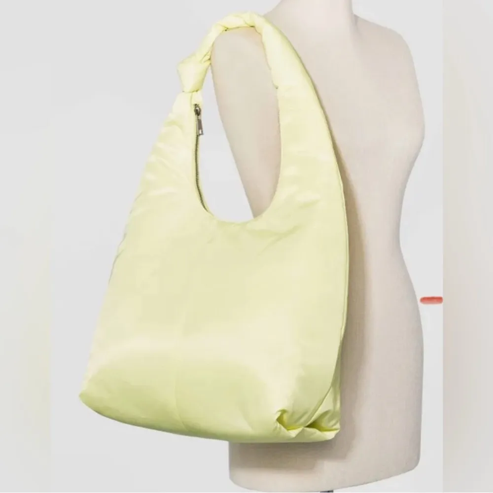 Target A New Day Zip Closure Knotted Shoulder Bag Lime - Image 2