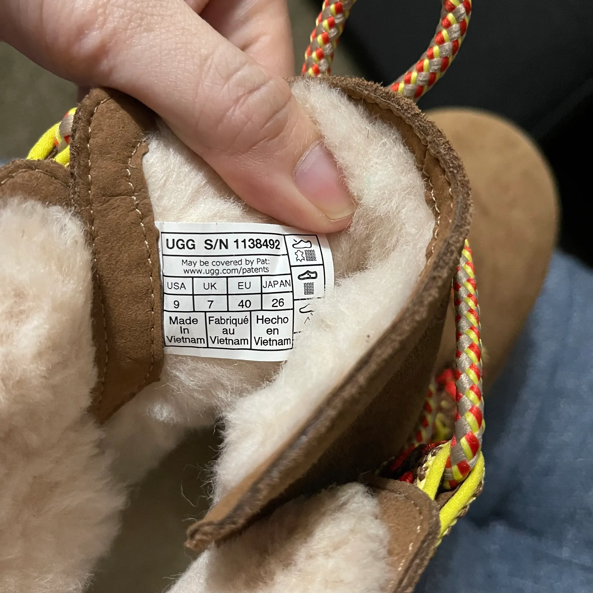 Winter Fall Classic mini II braid Tribal bohemian platform chestnut booties ankle boots - Image 6