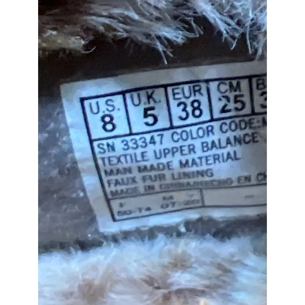 Bobs Skechers Faux Fur-Lined Chic Cat Shoes Too Cozy Slip On SN 33347 Size 8 - Image 6